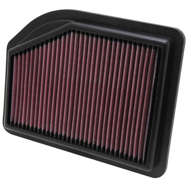 K&N Replacement Filter 10.219in O/S Length x 7.875in O/S Width x 1.125in H for 12 Honda CR-V 2.4L