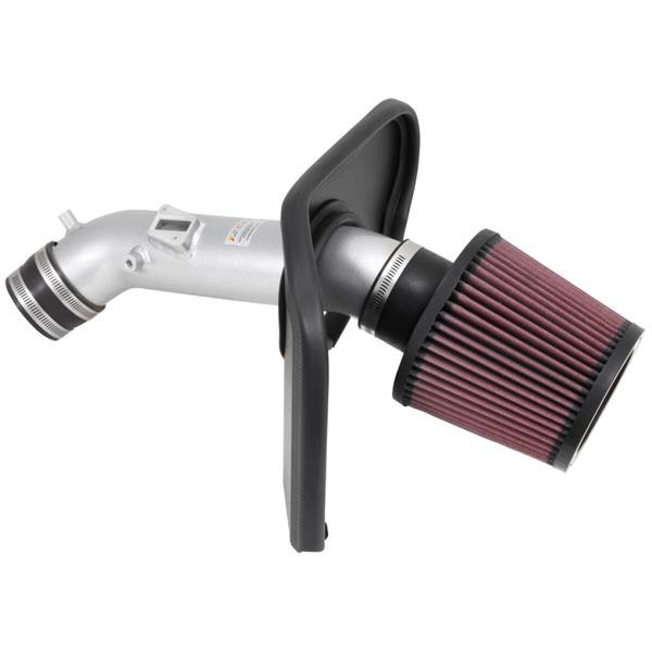 K&N 2013-14 Honda Accord 2.4L L4 69 Series Typhoon Air Intake System - Silver Cold Air Intake Kit