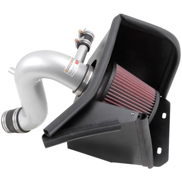 K&N 69 Series Typhoon Performance 13 Chrysler/Dodge 200/Avenger 2.4L Silver Cold Air Intake Kit