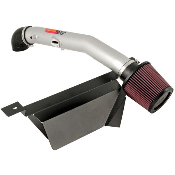 K&N 06-08 Pontiac Solstice / Saturn Sky L4-2.4L Silver Typhoon Short Ram Intake