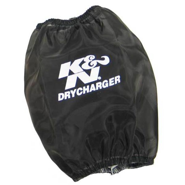K&N Black Drycharger Round Tapered Air Filter Wrap 5.5in Base ID x 4.5in Top ID x 6.5in H