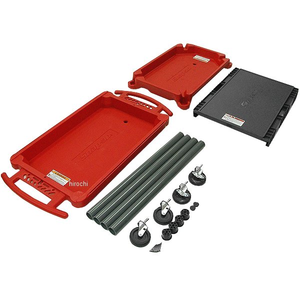 KRP1HD スナップオン Snap-on ヘビーデューティ ポリマー ロールカート レッド/グレー(43インチ x 38-1/2インチ x 21-3/4インチ)