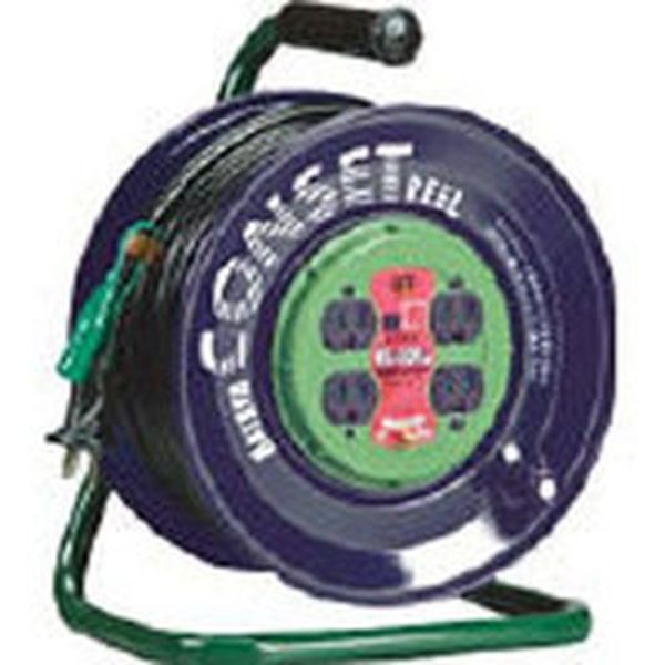 KS30K (株)ハタヤリミテッド ハタヤ コンセント盤固定型コードリール 単相100Vアース付 30m