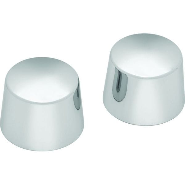 Kuryakyn Front Axle Nut Caps Chrome