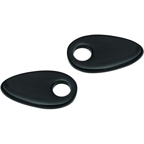 Kuryakyn Fender Strut Cover Plates Gloss Black