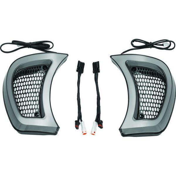 Kuryakyn Tracer Headlight Vent Accents Road Glide