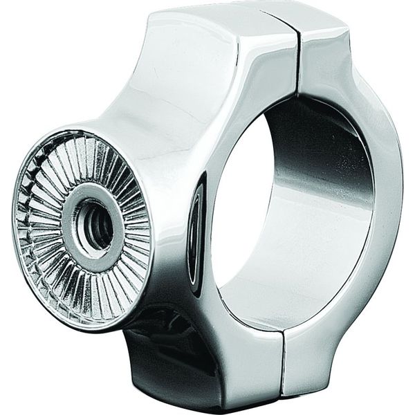 Kuryakyn Side Mount License Plate Holder Clamp 86-17 Softails Chrome