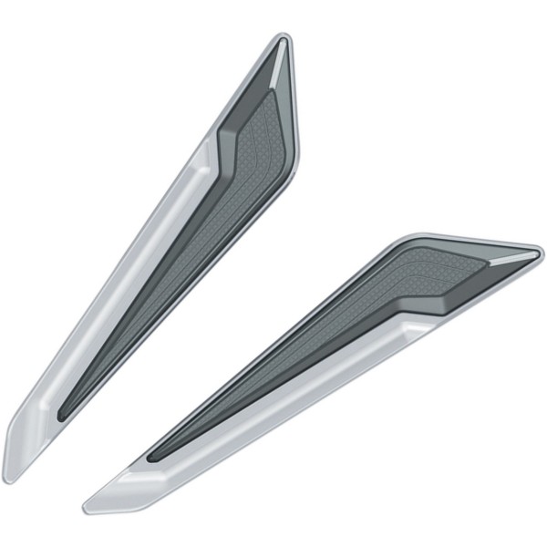 3252 クリアキン Kuryakyn OMNI フォーク アクセント 18年-20年 GL1800 クローム