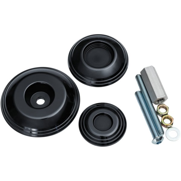 3805 クリアキン Kuryakyn リア アクスル スライダー 14年-20年 RnineT ブラック