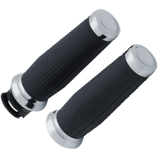 5938 クリアキン Kuryakyn GRIP THRESH 15年以降 スカウト CHR