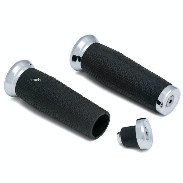 5948 クリアキン Kuryakyn THRESHER ユニバーサルグリップ 1インチハンドル用 クローム