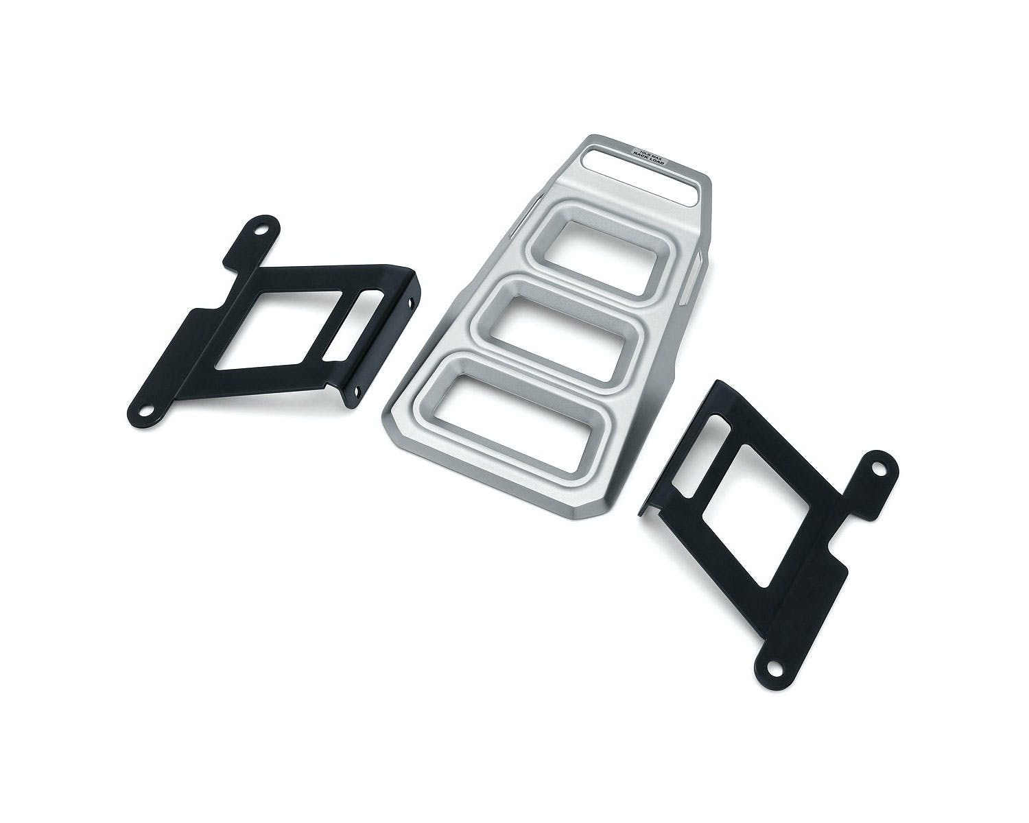 6664 クリアキン Kuryakyn DILLINGER ラゲッジラック 04年-21年 スポーツスター シルバー