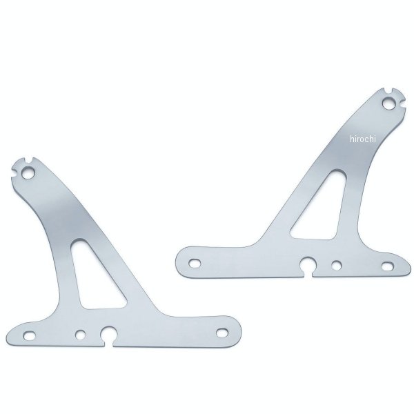 7097 クリアキン Kuryakyn MULTI PURPOSE バックレストサイドプレート 04年以降 スポーツスター