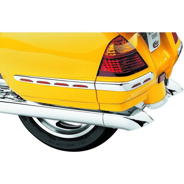 Kuryakyn Turndown Exhaust Extensions 01-17 Honda GL1800 Chrome