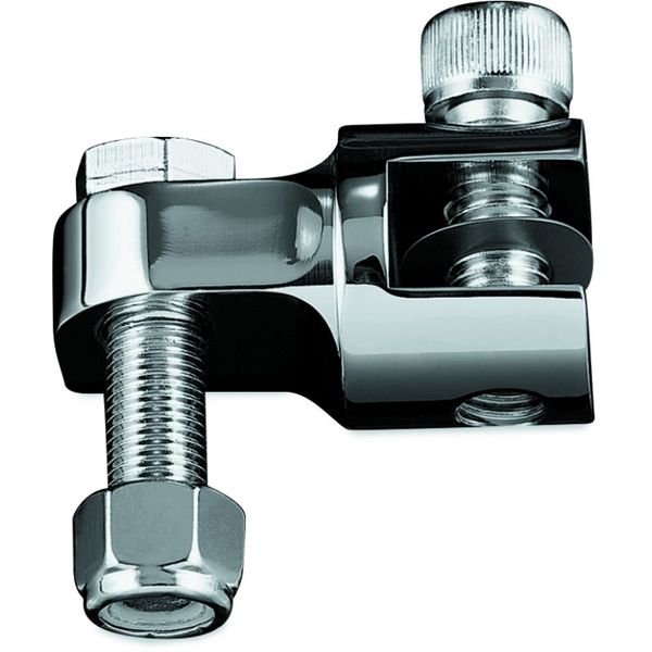 Kuryakyn 1-1/4in Stirrup Heel Rest Extenders Chrome