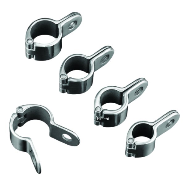 8073 クリアキン 1-1/4インチ(32mm) マグナム クイック クランプ エンジンガード用(単品) クローム