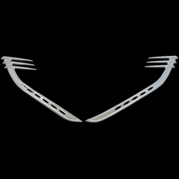 8674 クリアキン Kuryakyn ミッドフレーム エアデフレクター アクセント 09年以降 ツーリング