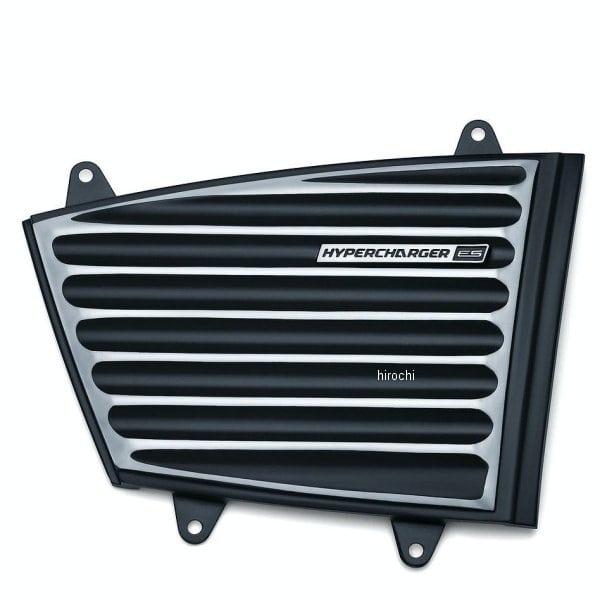 9369 クリアキン Kuryakyn クラシックフェイスプレート ハイパーチャージャーES用 アルミ