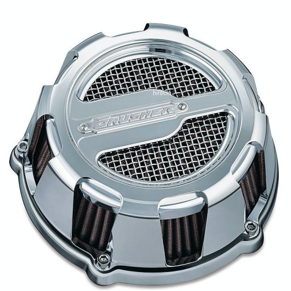 9387 クリアキン Kuryakyn MAVERICK エアクリーナーキット 07年-16年 XL883 クローム