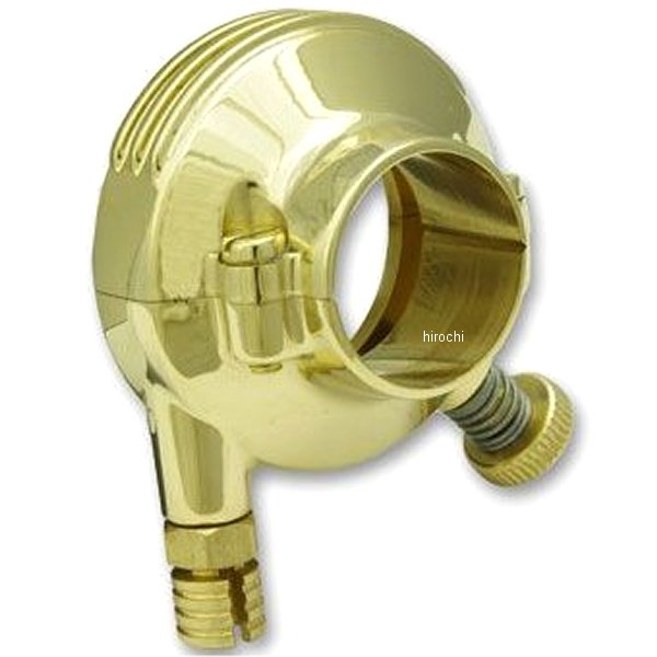 KUS-04-010 ガッツクローム K-Tech スロットルハウジング ブラスポリッシュ