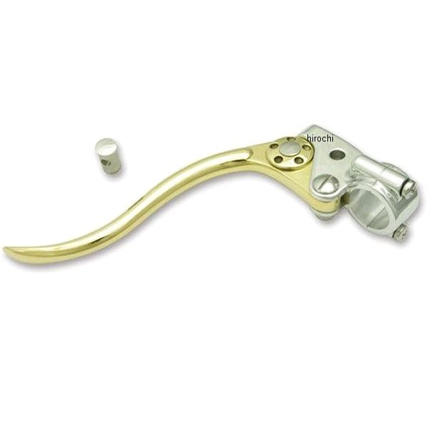 KUS-20-350 ガッツクローム K-Tech クラッチレバー ブラス/アルミポリッシュ