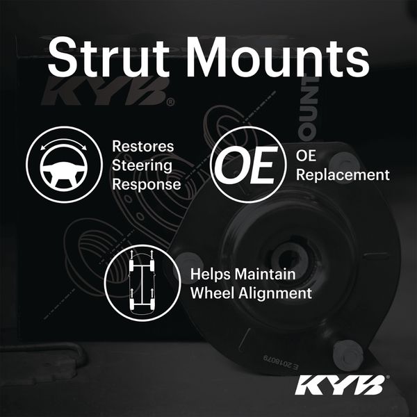 KYB 11-17 BMW X3 / 15-18 BMW X4 Strut Mount Kit - Rear