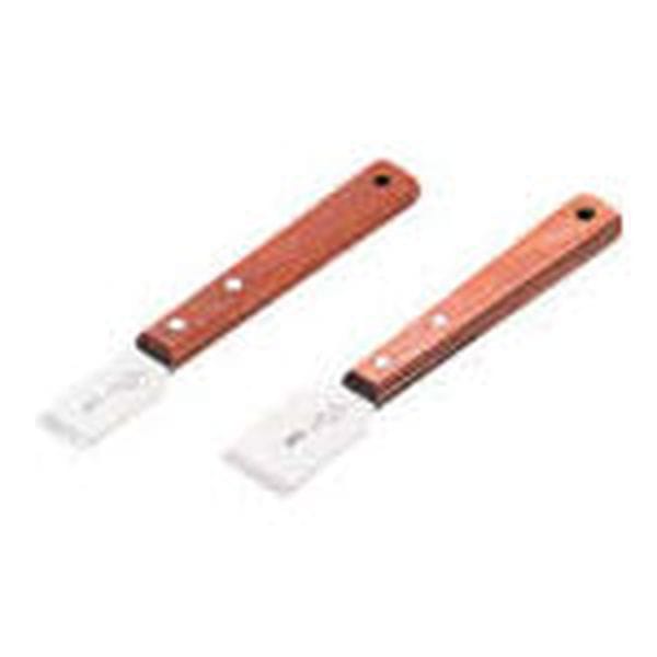KZ12S ステンレススクレーパーセット(2本組) 刃厚：1.4mm セット内容：KZ1-22、KZ1-30