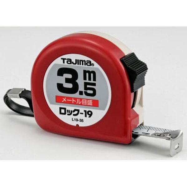 L1935BL 291-9630 (株)TJMデザイン タジマ ロックー19 3.5m メートル目盛 ブリスター