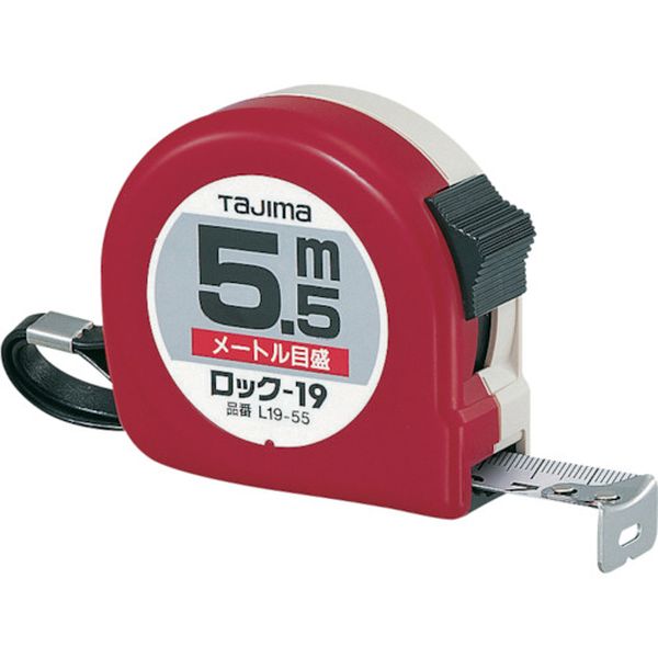 L1955 781-4313 (株)TJMデザイン タジマ ロックー19 5.5m メートル目盛 紙函