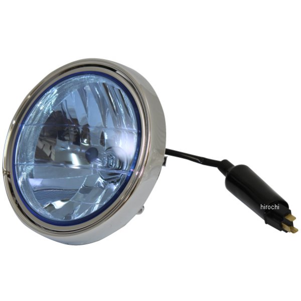 L20-2041-AL マッドマックス MADMAX マルチリフレクター ヘッドライト カワサキ車用 φ180 ブルーレンズ