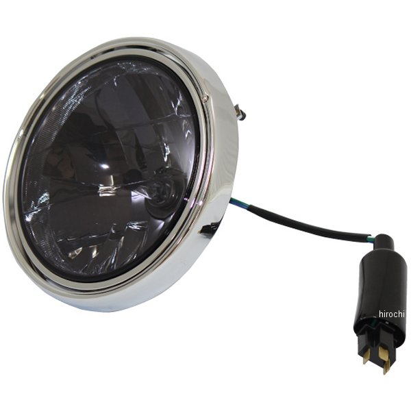 L20-2041-AM マッドマックス MADMAX マルチリフレクター ヘッドライト カワサキ車用 φ180 スモークレンズ