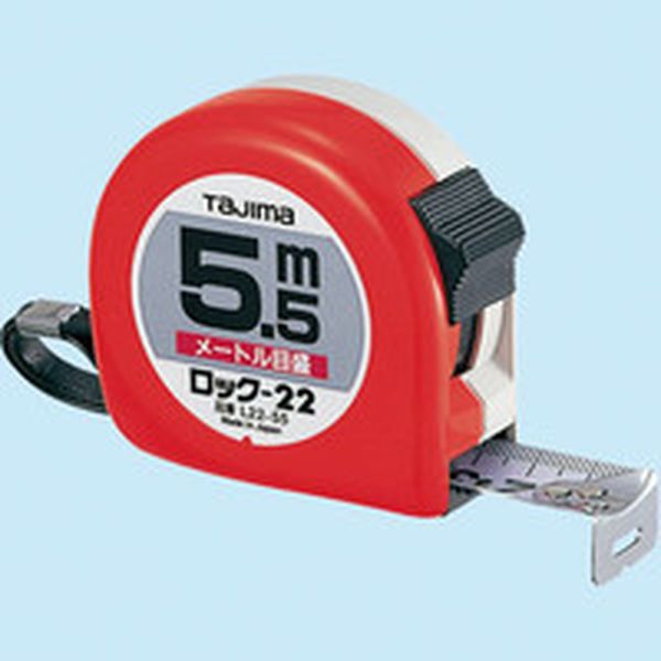 L2255BL 291-9664 (株)TJMデザイン タジマ ロック-22 5.5m メートル目盛 ブリスター