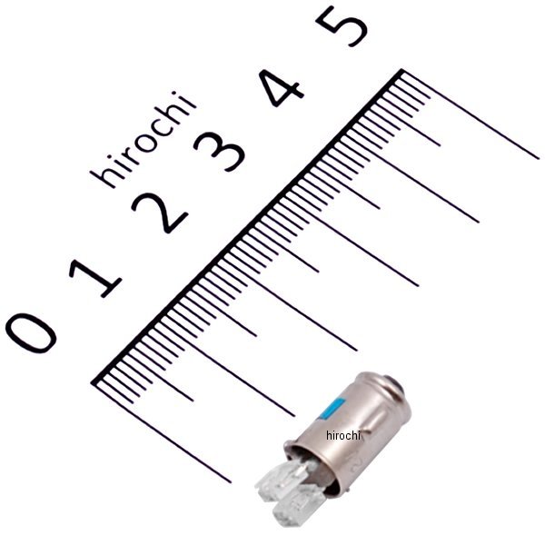 L708FBL M&H マツシマ メーター ポジション ライセンス用 拡散タイプL700F 12v用 ピン式口金タイプ ブルー