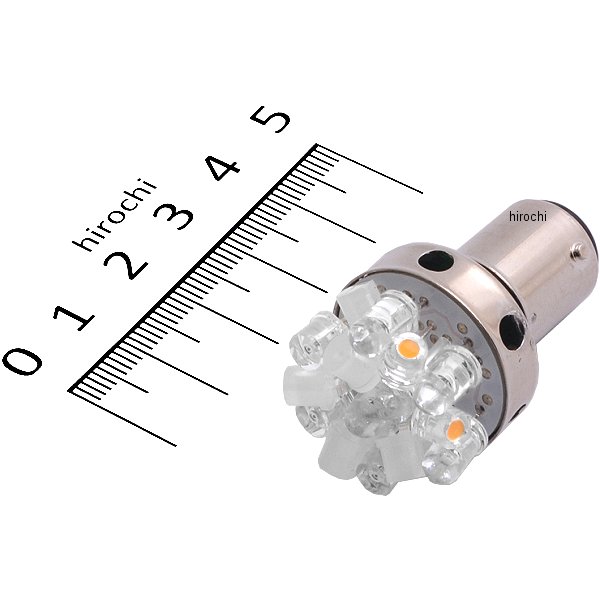 L8184 M&H マツシマ RDK Lビーム ストップランプ テールランプ用 12V 低ピン側 赤+電球