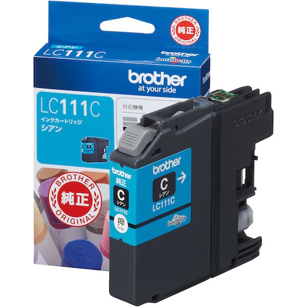 LC111C 434-3423 ブラザー工業(株) ブラザー インクカートリッジ LC111C シアン