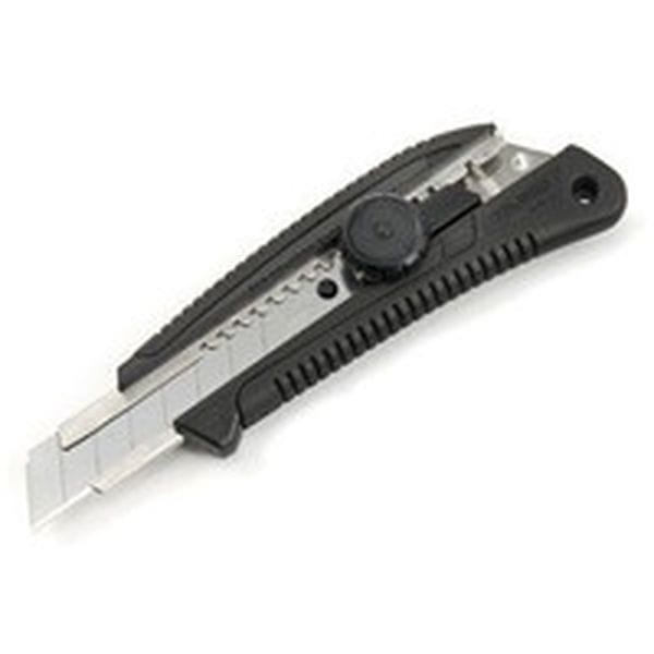 LC561BKCL (株)TJMデザイン タジマ カッターナイフ ネジプロ グリ-L ブラック クリアケース入