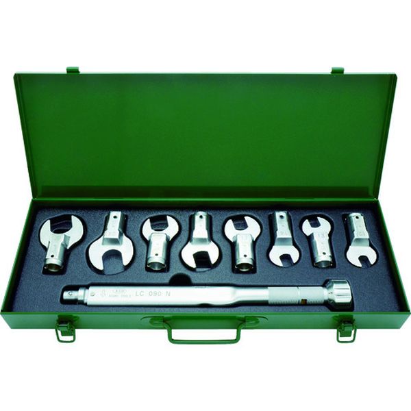 LCS3000 816-5318 旭金属工業(株) ASH トルクレンチスパナヘッドセットLC090N＋12-27mm