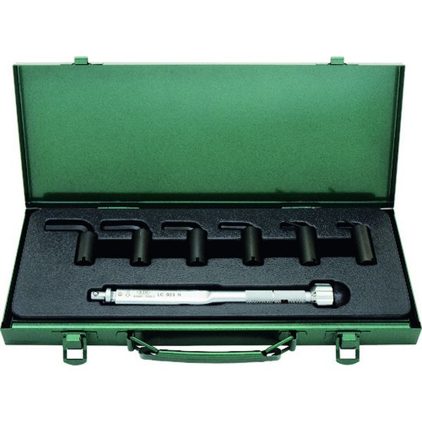 LCX1000 旭金属工業(株) ASH トルクレンチ六角棒スパナヘッドセット LC023N＋2.5-8mm