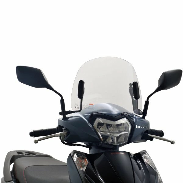 LE-38 旭風防 ショートバイザー リード125 クリア