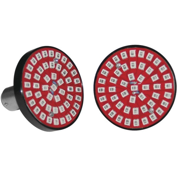 LLC-P7SRA レトリックライティング LETRIC LIGHTING LEDバルブキット プレミアム バレットスタイル用 1157 赤/アンバー