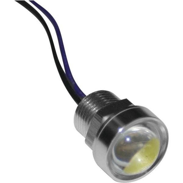 LLC-RFPS-WAS レトリックライティング LETRIC LIGHTING ロイヤルフラッシュLED 9/16インチ ポリッシュ/白/アンバー 6個入り