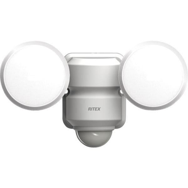 LEDAC206 411-8419 (株)ムサシ ライテックス 5W×2灯LEDセンサーライト