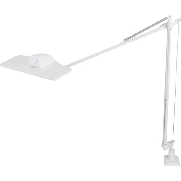 LEX3100WH 381-7417 スワン電器(株) EXARMOLED OLEDデスクライト 2灯タイプ 白色 白