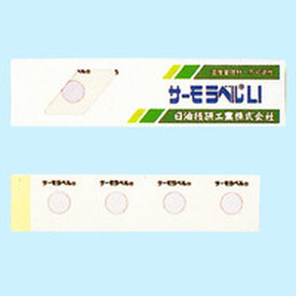 LI95 282-6399 日油技研工業(株) 日油技研 サーモラベル1点表示屋外対応型 不可逆性 95度