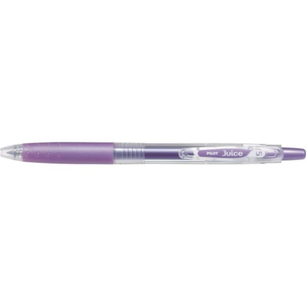 LJU10EFMV 385-4460 ゲルインキボールペン ジュース0.5 メタリックバイオレット