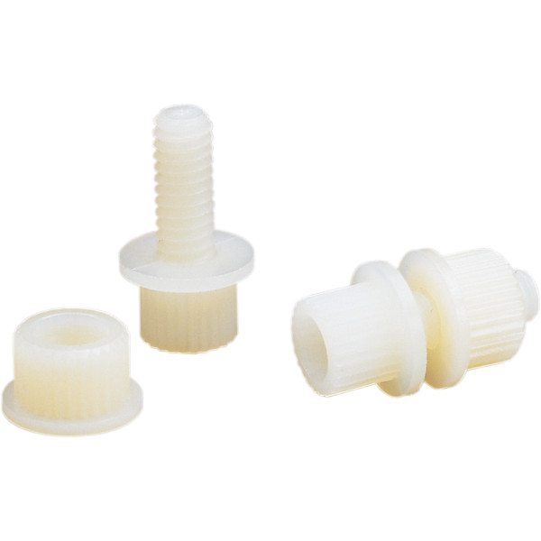 LP-600 Parts Unlimited ナンバープレート ボルトキット 白 (100個入り)