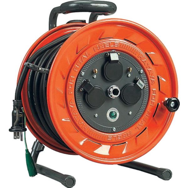 LP331K (株)ハタヤリミテッド ハタヤ AP型 単相100V型コードリール 3.5スケア電線 30m アース付