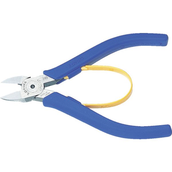 LPN125S (株)スリーピークス技研 スリーピークス かるいプラスチックニッパ(バネ付) 125mm