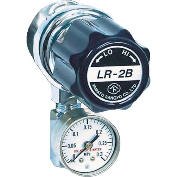 LR2SRL9TRC ヤマト産業(株) ヤマト ガス調整器 分析機用ライン圧力調整器 LR-2S L9タイプ ステンレス