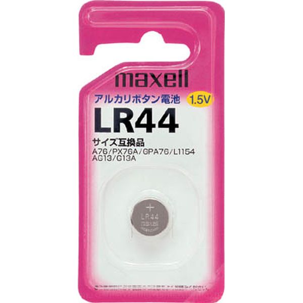 LR441BS 342-6912 マクセル(株) マクセル アルカリボタン電池1個パック